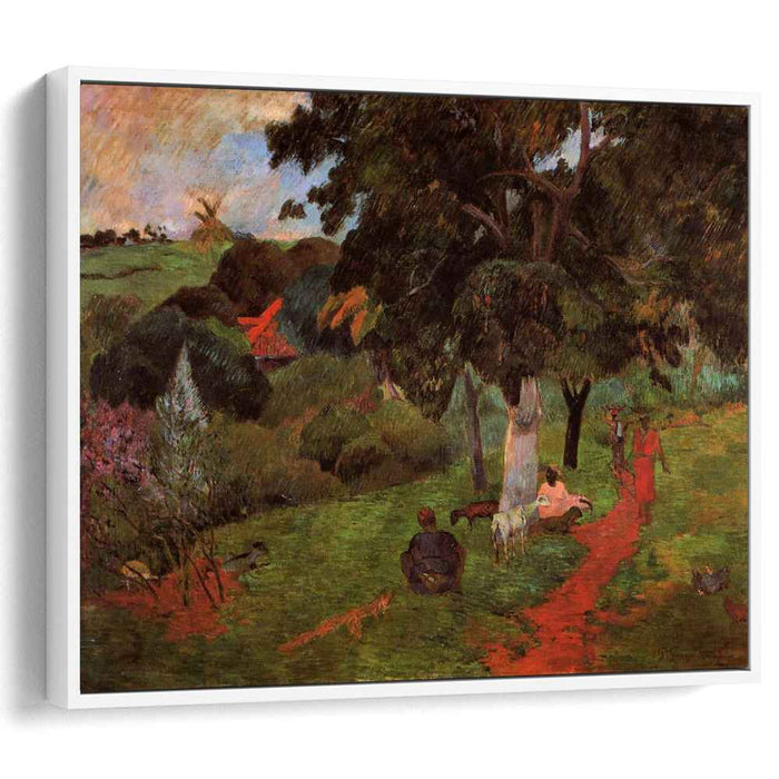 Coming and going, Martinique by Paul Gauguin