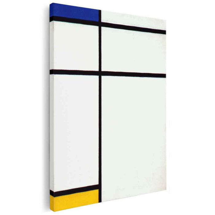Composition III with Blue, Yellow and White by Piet Mondrian