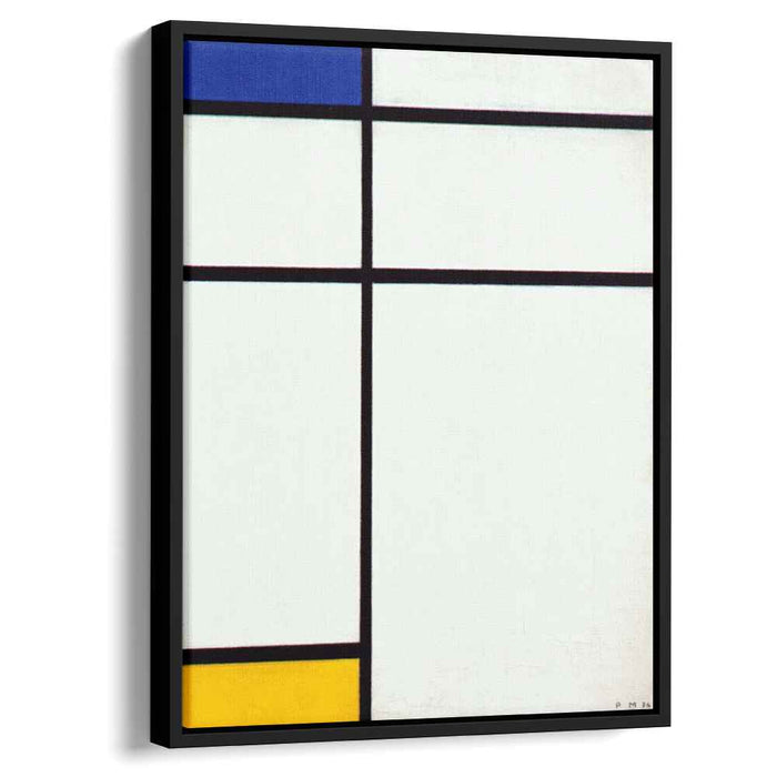 Composition III with Blue, Yellow and White by Piet Mondrian