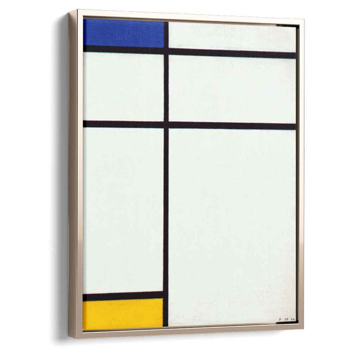 Composition III with Blue, Yellow and White by Piet Mondrian