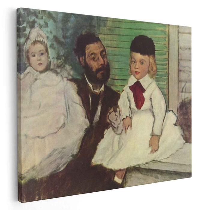 Comte Le Pic and his Sons (1870) by Edgar Degas