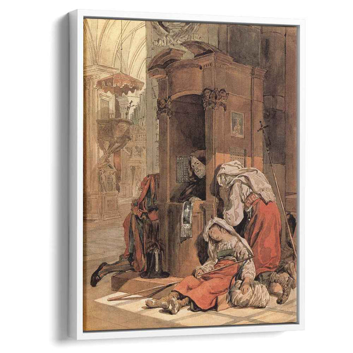 Confession of an Italian Woman (1830) by Karl Bryullov