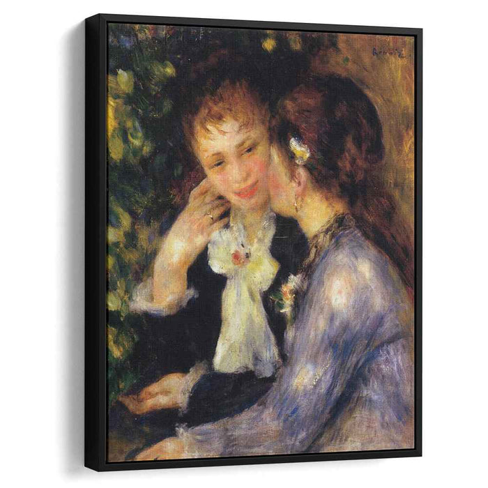 Confidences (1878) by Pierre-Auguste Renoir