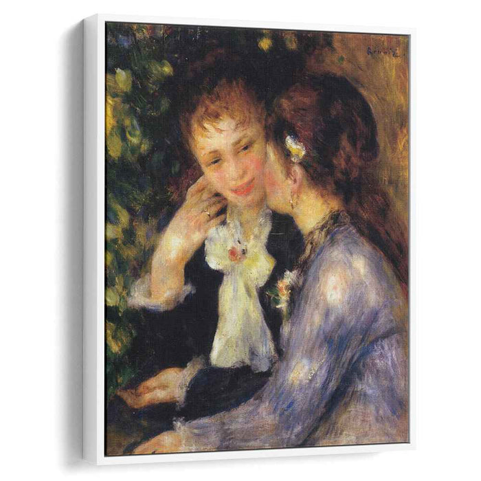 Confidences (1878) by Pierre-Auguste Renoir