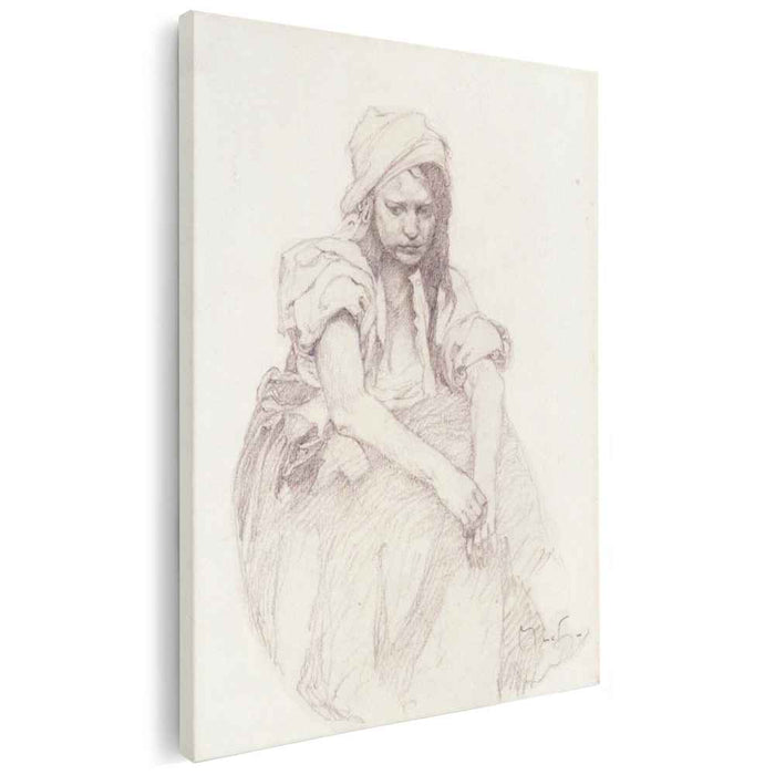 Contemplation by Alphonse Mucha