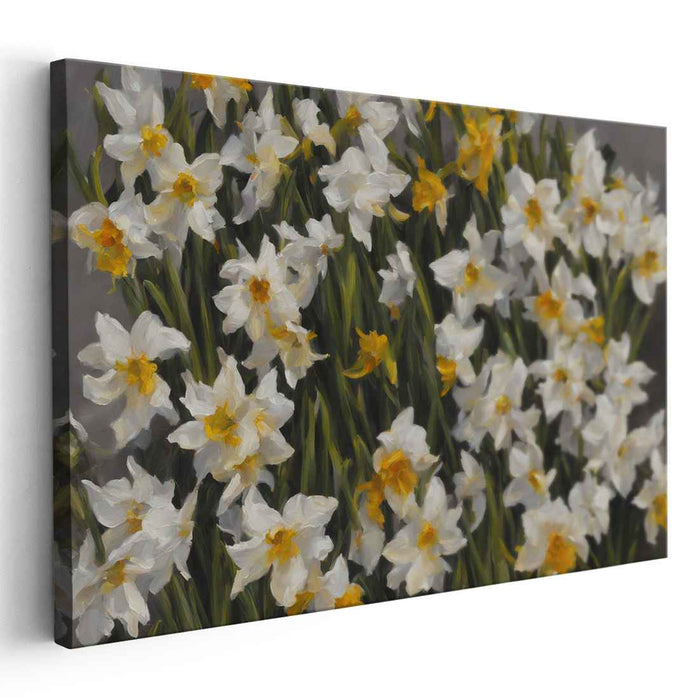 Contemporary Oil Daffodils #113