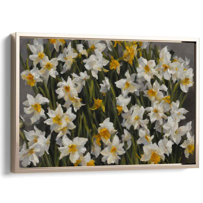 Contemporary Oil Daffodils #113