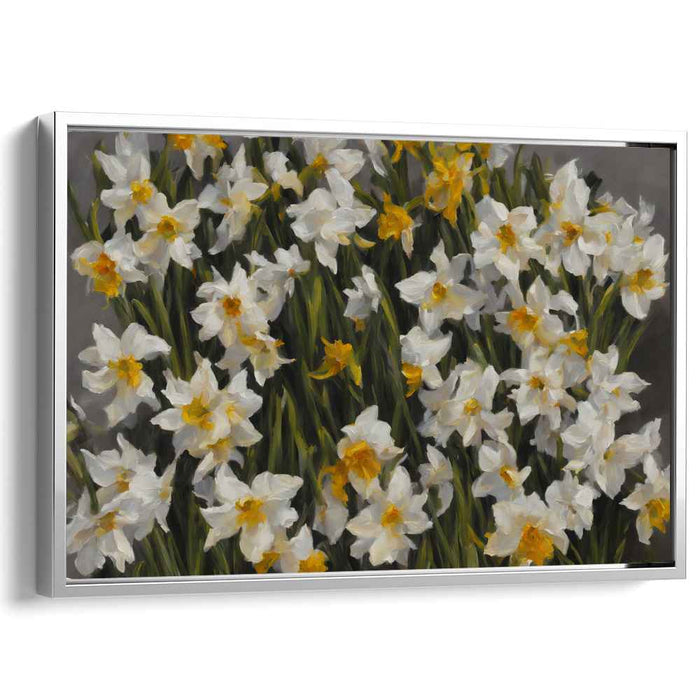 Contemporary Oil Daffodils #113