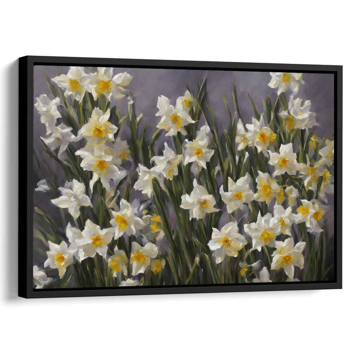 Contemporary Oil Daffodils #114