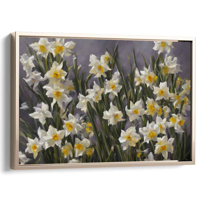 Contemporary Oil Daffodils #114