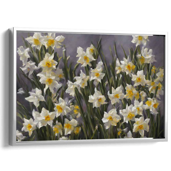 Contemporary Oil Daffodils #114