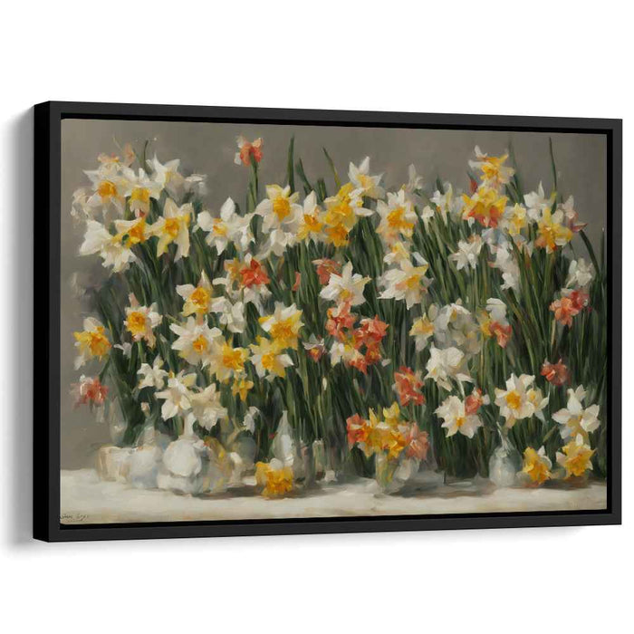 Contemporary Oil Daffodils #117