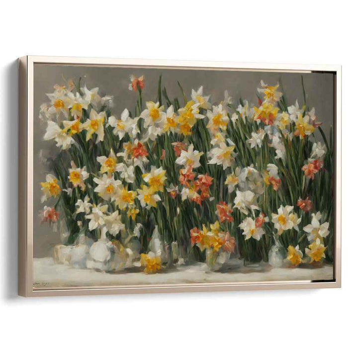 Contemporary Oil Daffodils #117