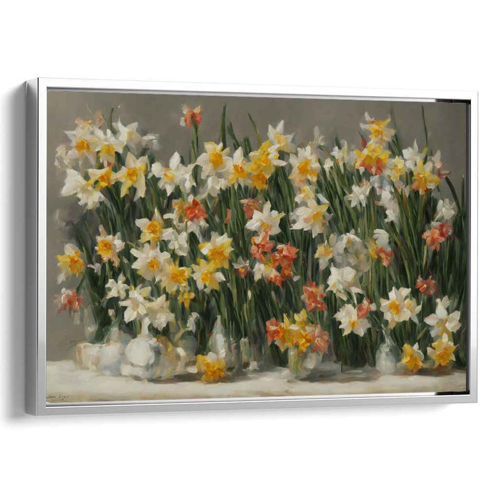 Contemporary Oil Daffodils #117