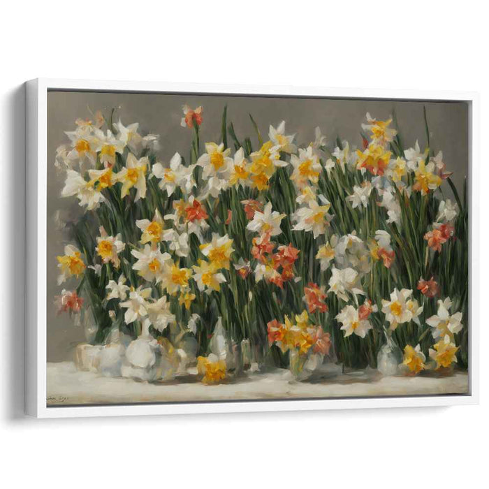 Contemporary Oil Daffodils #117