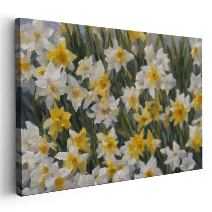 Contemporary Oil Daffodils #119