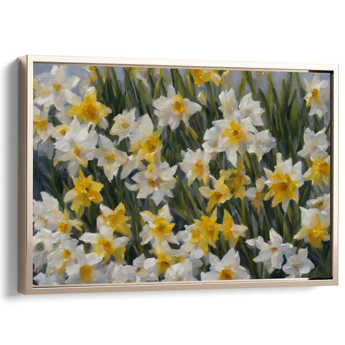 Contemporary Oil Daffodils #119