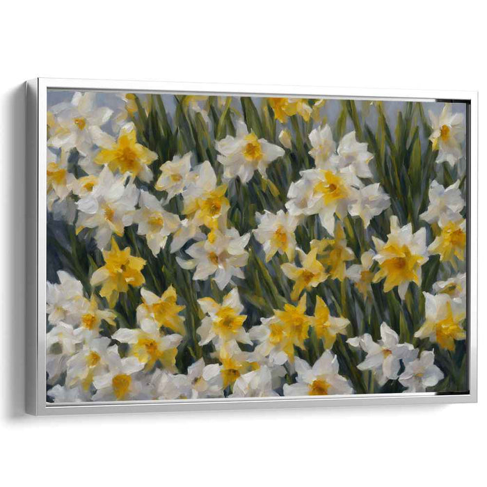 Contemporary Oil Daffodils #119
