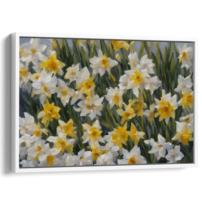 Contemporary Oil Daffodils #119