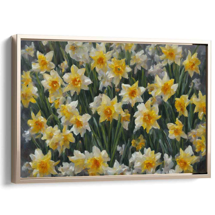 Contemporary Oil Daffodils #120