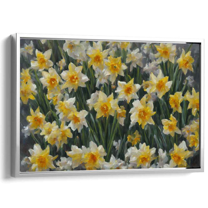 Contemporary Oil Daffodils #120