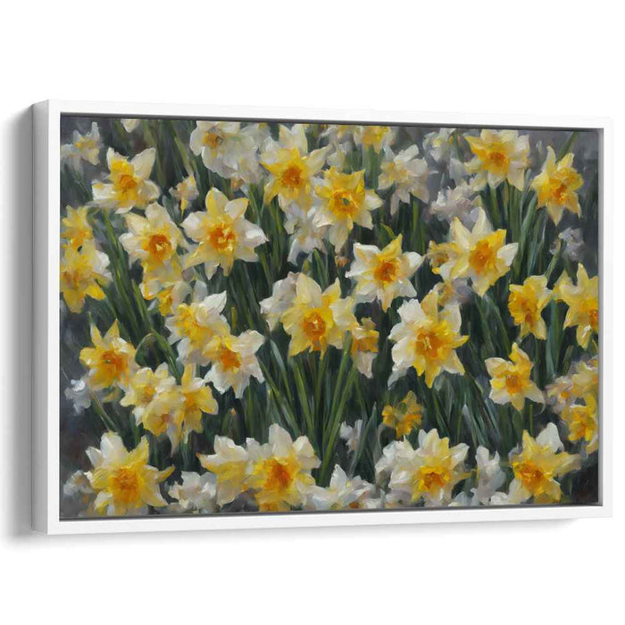 Contemporary Oil Daffodils #120