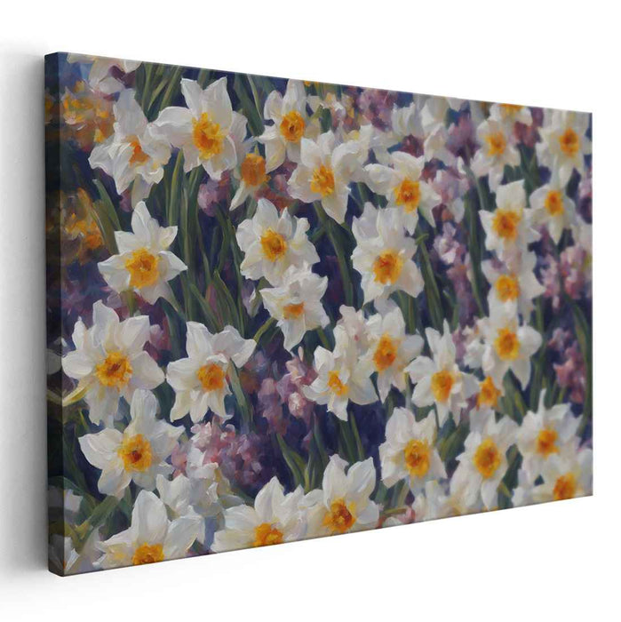 Contemporary Oil Daffodils #121