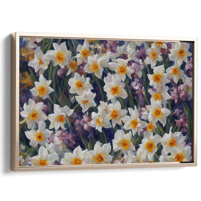 Contemporary Oil Daffodils #121