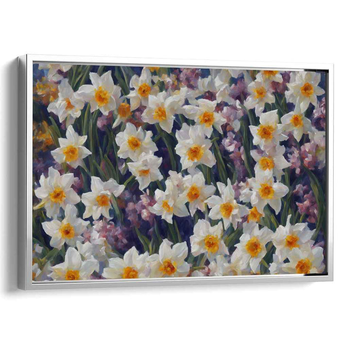 Contemporary Oil Daffodils #121