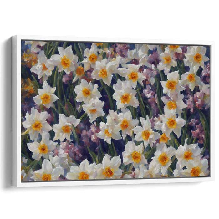 Contemporary Oil Daffodils #121