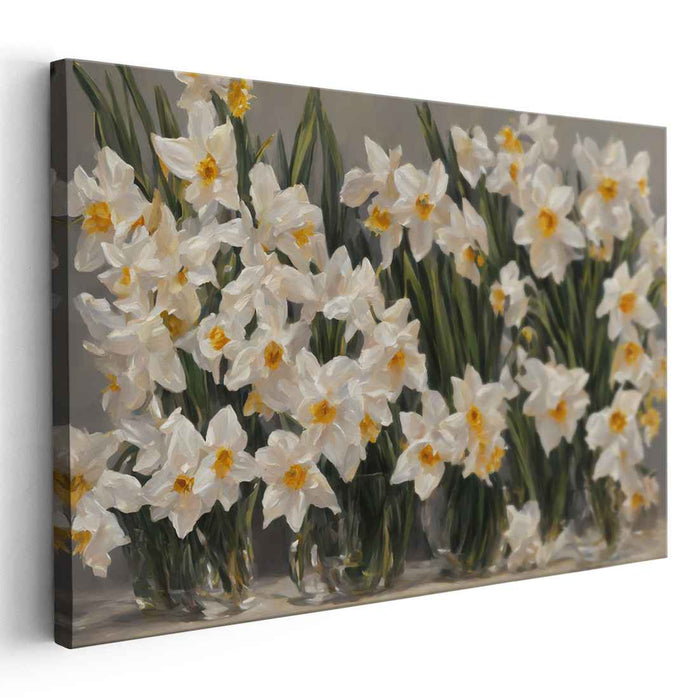 Contemporary Oil Daffodils #135