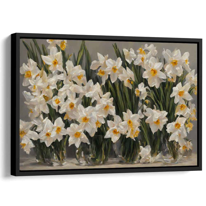 Contemporary Oil Daffodils #135