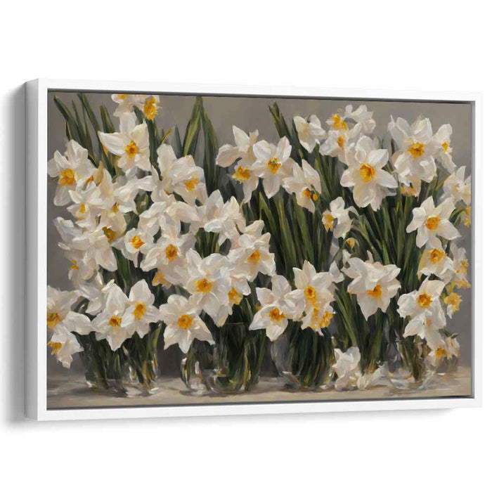Contemporary Oil Daffodils #135