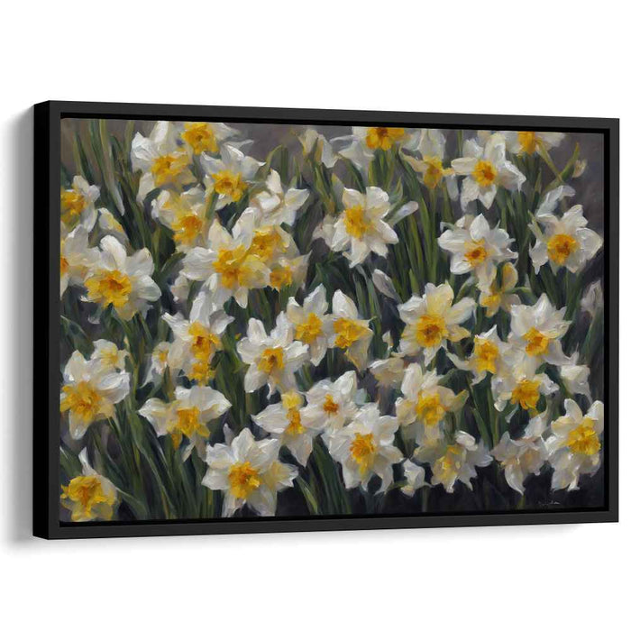 Contemporary Oil Daffodils #138