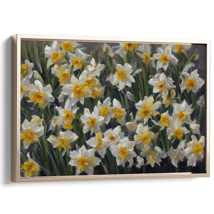 Contemporary Oil Daffodils #138