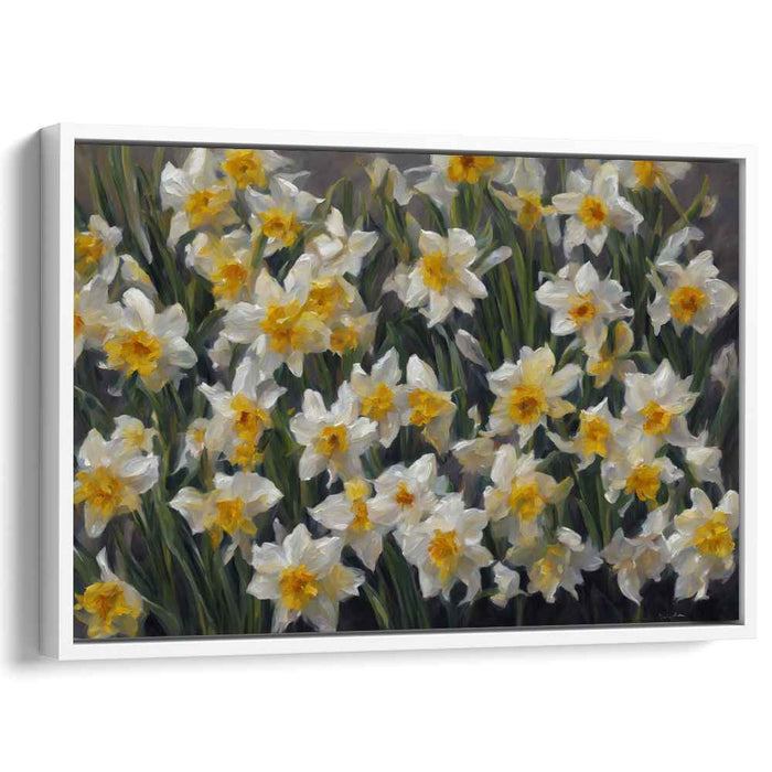 Contemporary Oil Daffodils #138