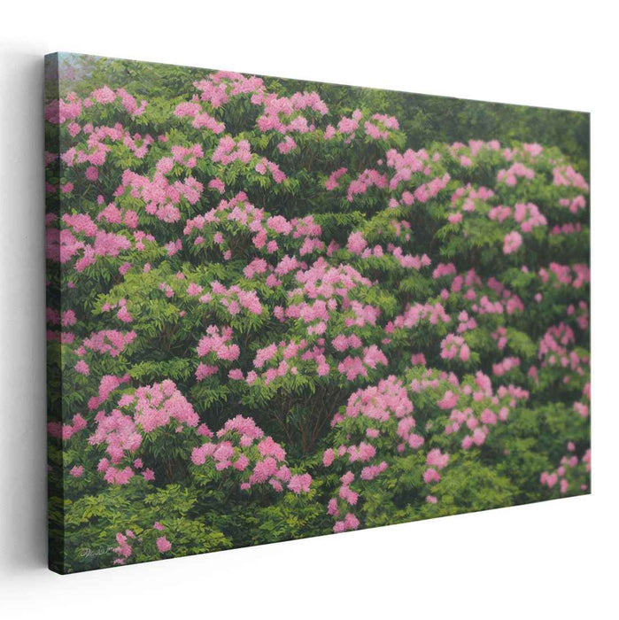 Contemporary Oil Rhododendron #106