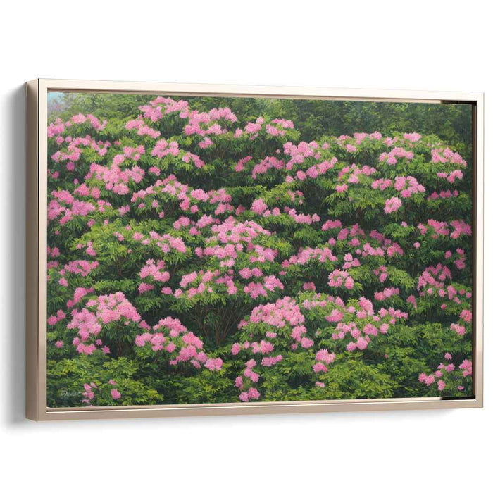 Contemporary Oil Rhododendron #106