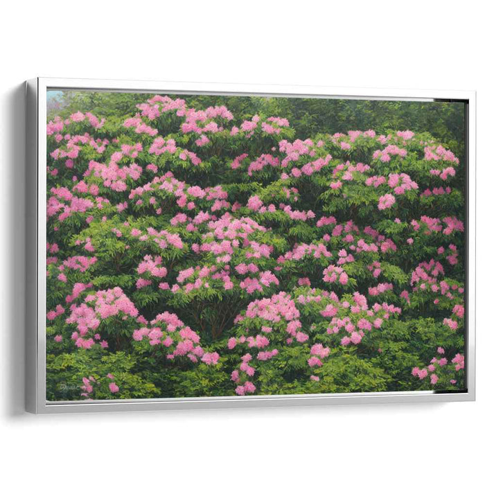 Contemporary Oil Rhododendron #106