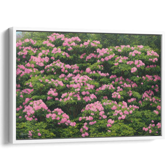 Contemporary Oil Rhododendron #106