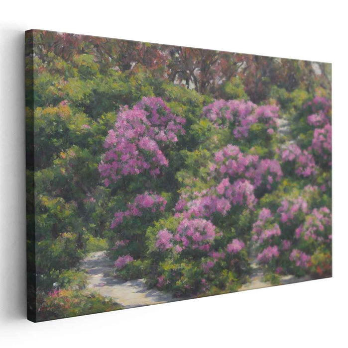 Contemporary Oil Rhododendron #110