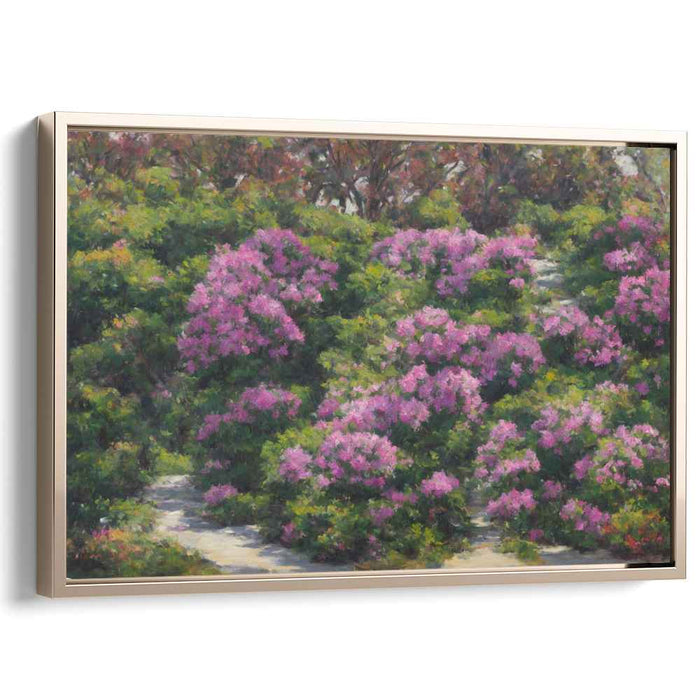 Contemporary Oil Rhododendron #110