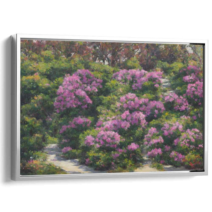 Contemporary Oil Rhododendron #110