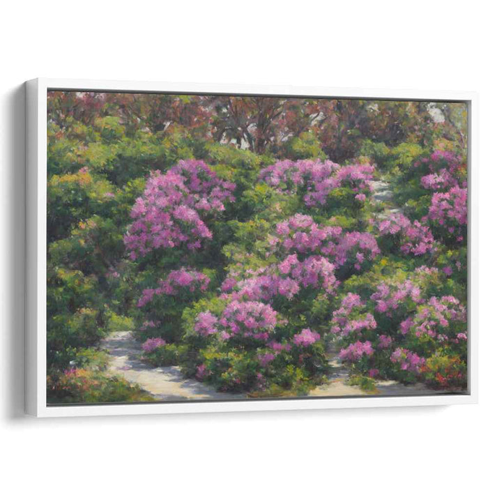 Contemporary Oil Rhododendron #110