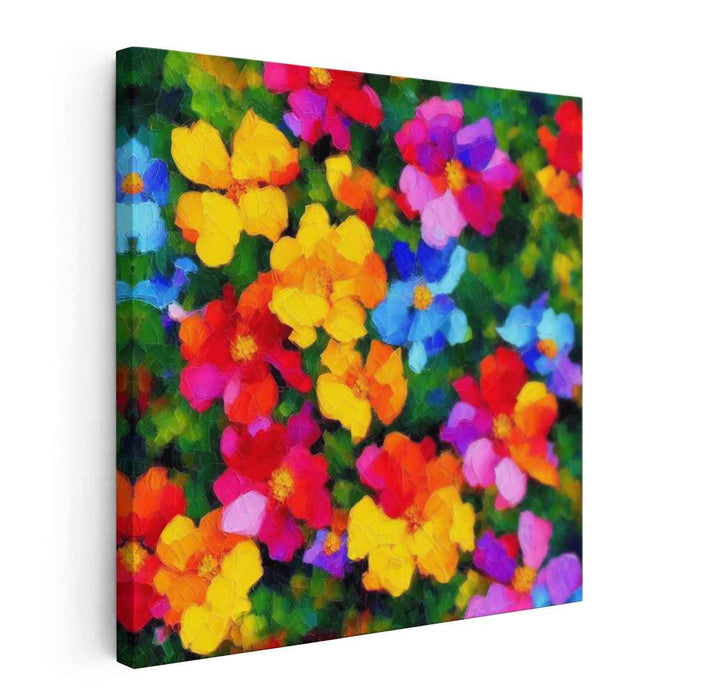 Contemporary Oil Tropical Flowers #004