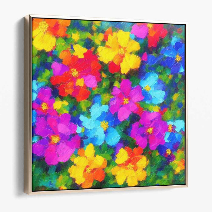 Contemporary Oil Tropical Flowers #005