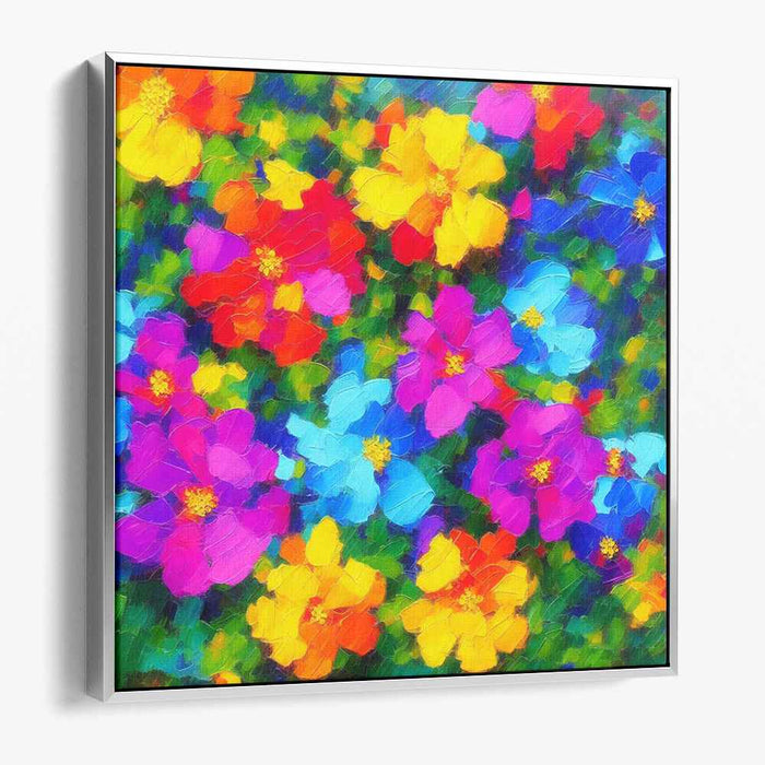 Contemporary Oil Tropical Flowers #005