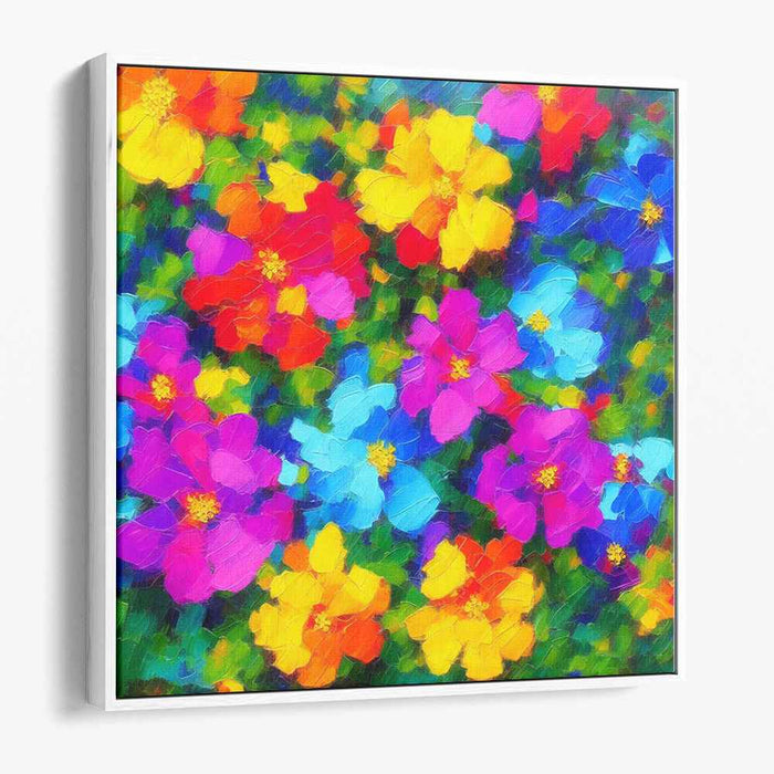 Contemporary Oil Tropical Flowers #005