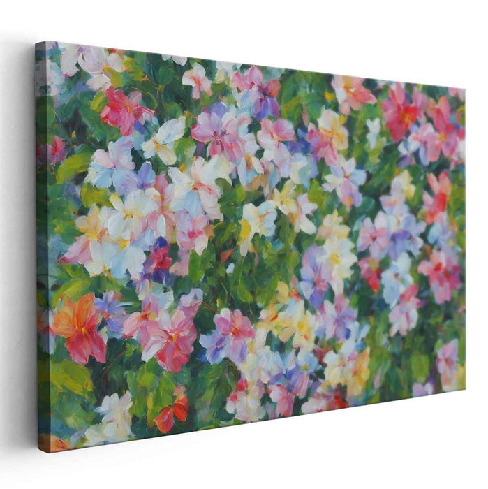 Contemporary Oil Tropical Flowers #111