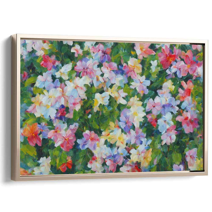 Contemporary Oil Tropical Flowers #111
